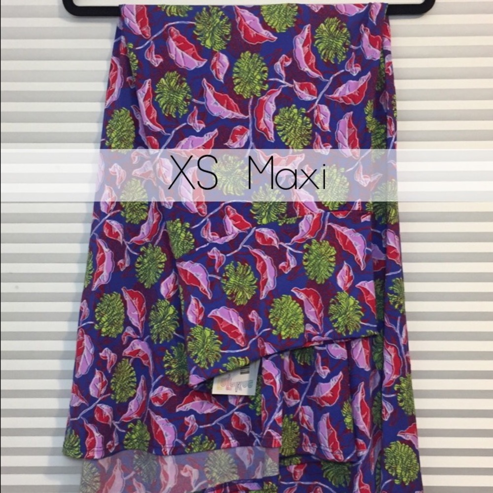 XS Floral Lularoe Maxi