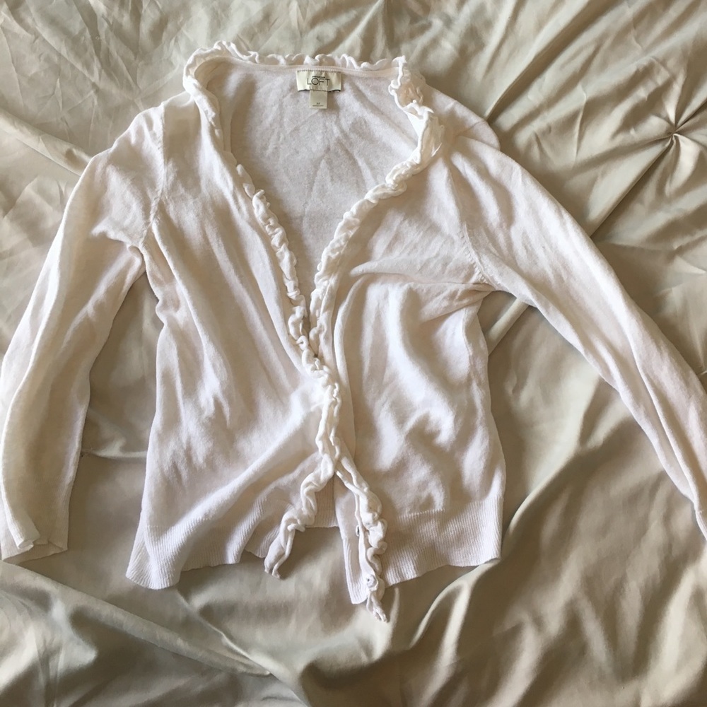 LOFT cardigan, size medium.