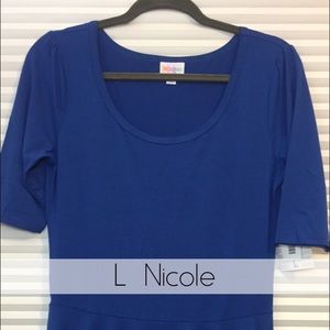 Lularoe Large Royal Blue Nicole