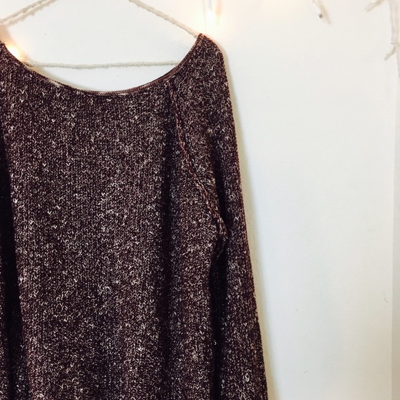 #13 Maroon and White Sweater - Picture 3 of 4