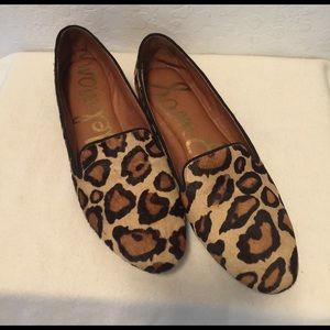 Sam Edelman Leopard loafers Sz 7