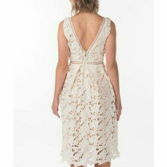 HP Romeo & Juliet Couture ivory lace dress NWT! - Picture 2 of 4