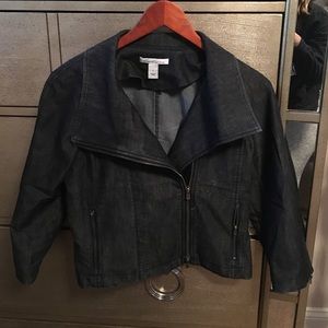 Dark denim jacket