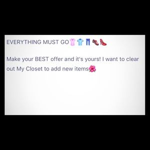 Everything Must Go...