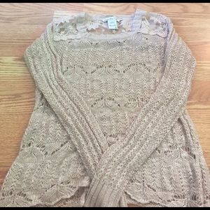 Cream sweater