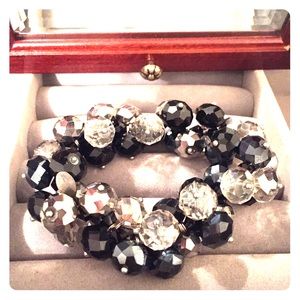 Black & Silver Party Bracelet!