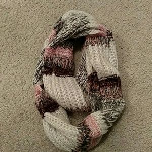 Knitted infinity scarf
