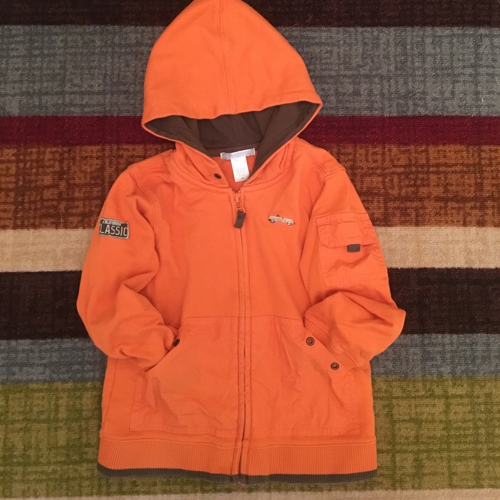 👦🏻Janie and Jack brand zip up hoodie. 🎈