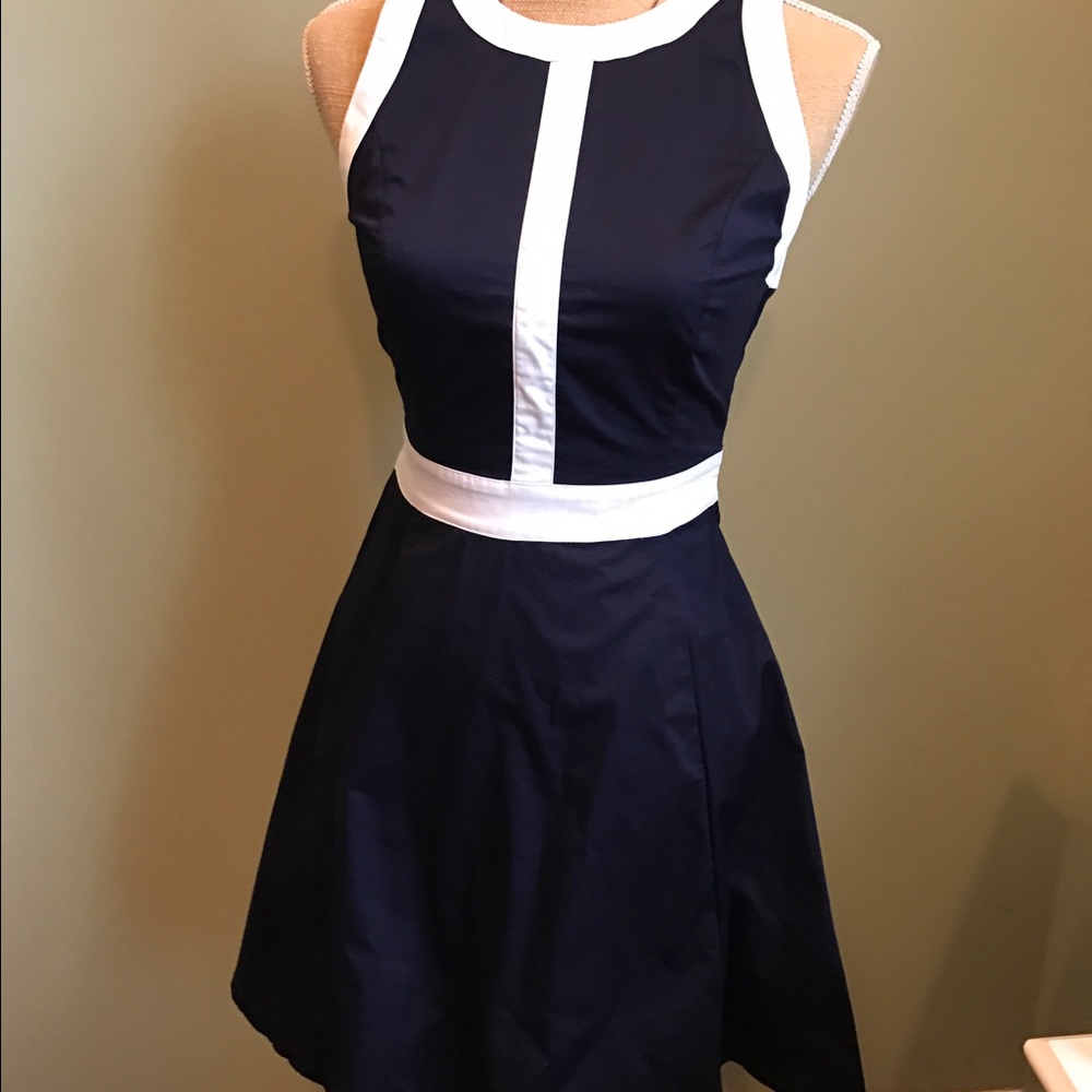 Banana Republic Navy Dress