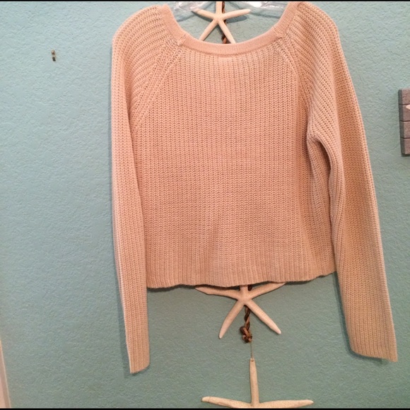 Atown knitted log crop top - Picture 2 of 4