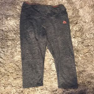Grey Workout Capris