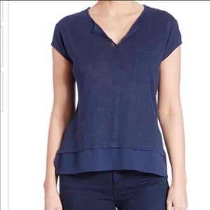 Sanctuary Dark blue blouse 
Size XS & M available
