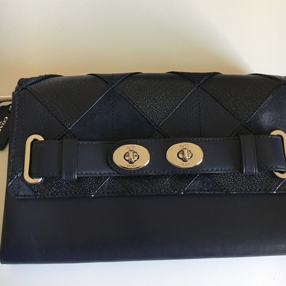 Coach clutch Blake patchwork - Picture 3 of 8