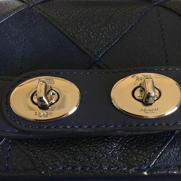 Coach clutch Blake patchwork - Picture 4 of 8