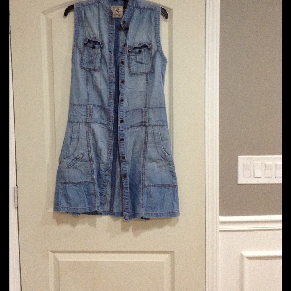 Buffalo denim vest