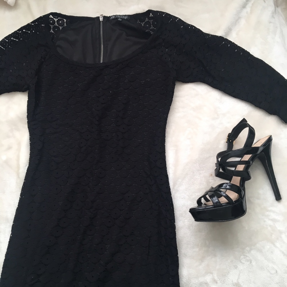 Black Lace Dress
