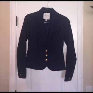 Navy Blazer With Beautiful Gold Buttons