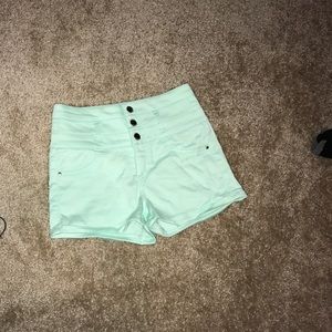 High waisted shorts