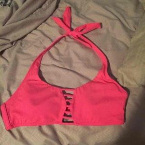 PINK bikini top