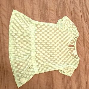 Urban outfitters small green top blouse