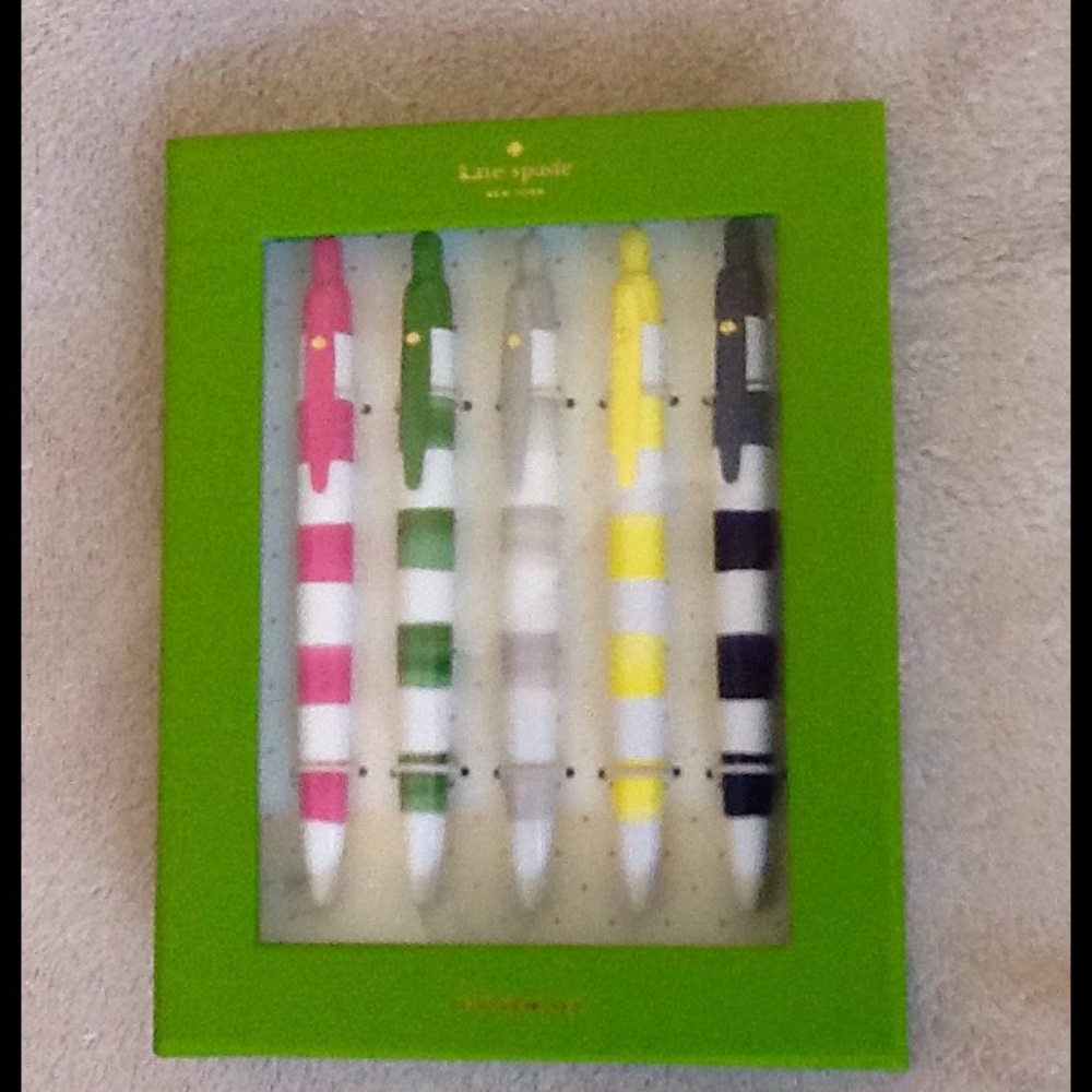 Kate spade colored pens
