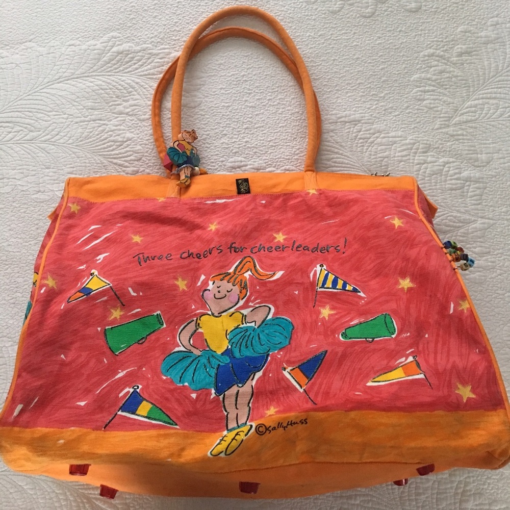 Sally Huss tote bag.