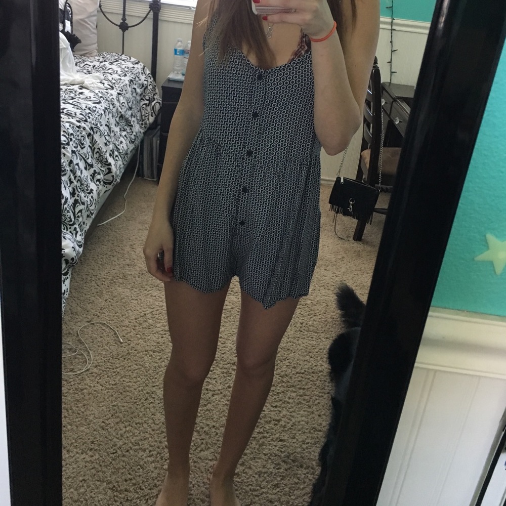 flower brandy romper