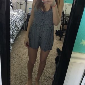 flower brandy romper