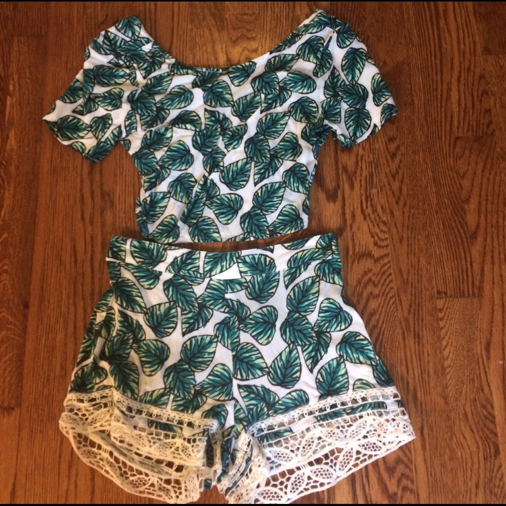 Crop and Short Co ord