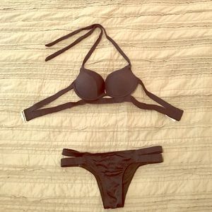 Victoria's Secret Black push up bikini