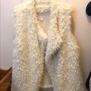 70s Inspired Shag Fur Vest