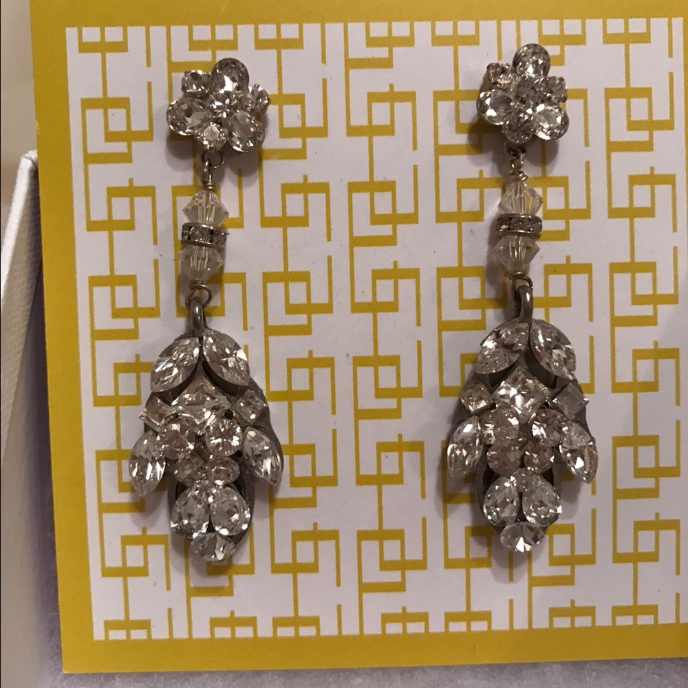 Erin Cole Swarovski Crystal Earrings