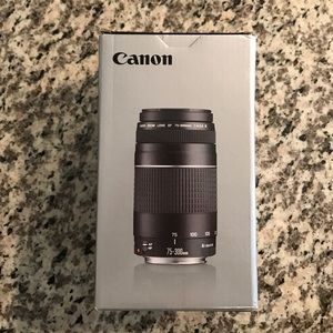 Canon EF 75-300mm lens f/4-5.6 III