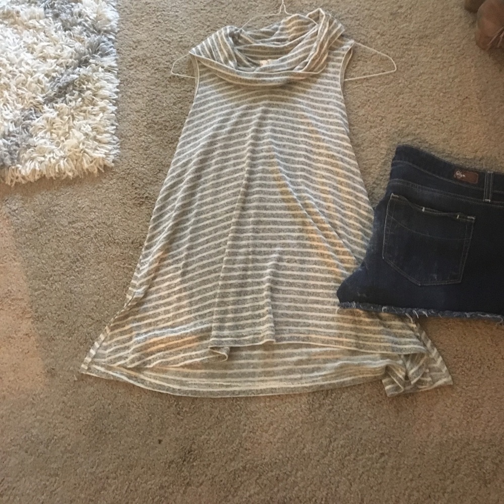 Hippie Rose cowl neck tank