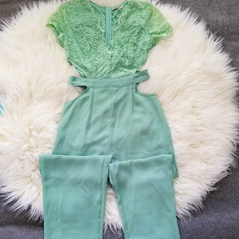 Mint jumpsuit