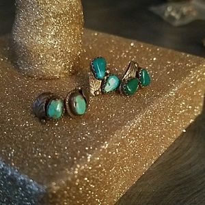 Turquoise & Leaves Bundle