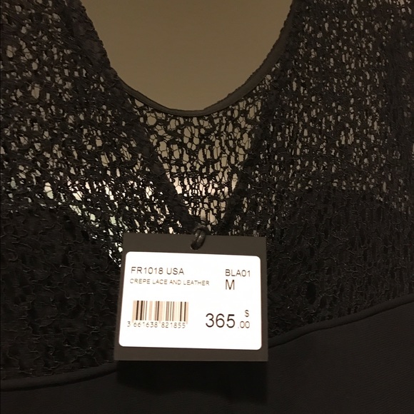 The Kooples Dress with lace and leather - Picture 2 of 5