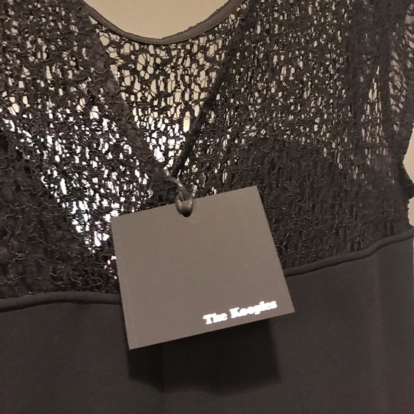 The Kooples Dress with lace and leather - Picture 3 of 5