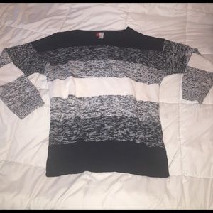 H&M Oversized Striped Sweater