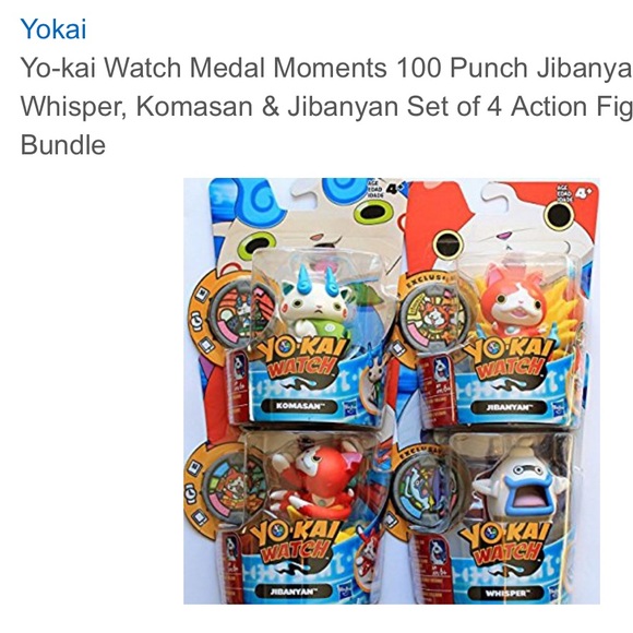 5 Yokai Figures and Medals - Picture 5 of 5