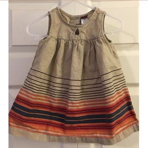 Tea 6-12 month Linen Blend Dress