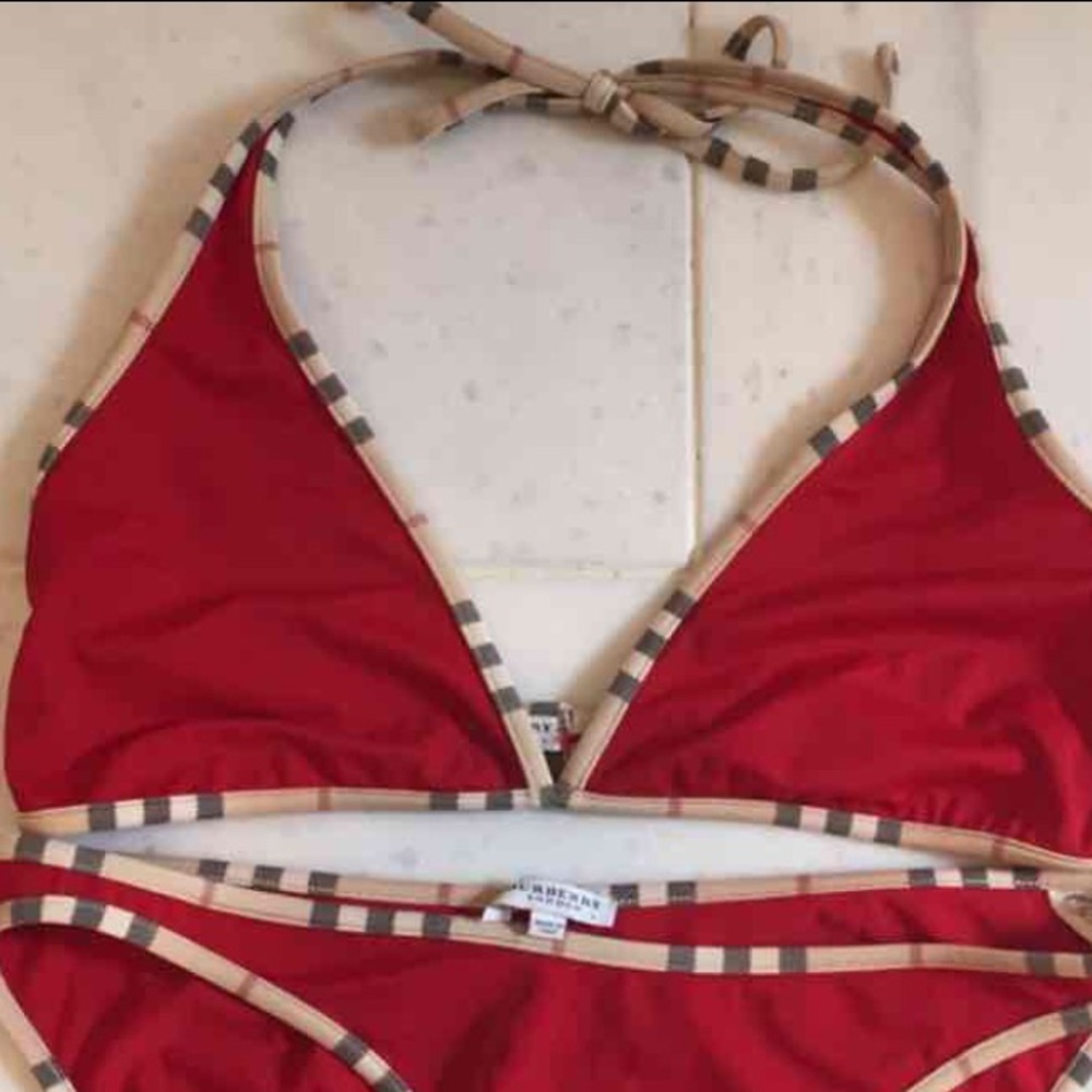 Burberry Bikini Top