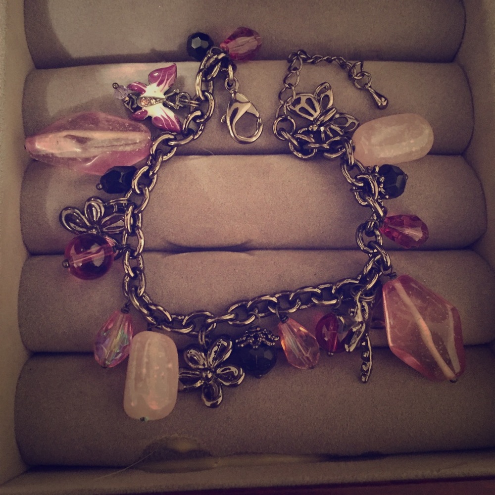 Purple Bead Bracelet