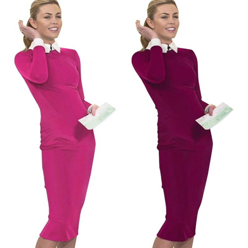 Vintage Bodycon Midi Dress