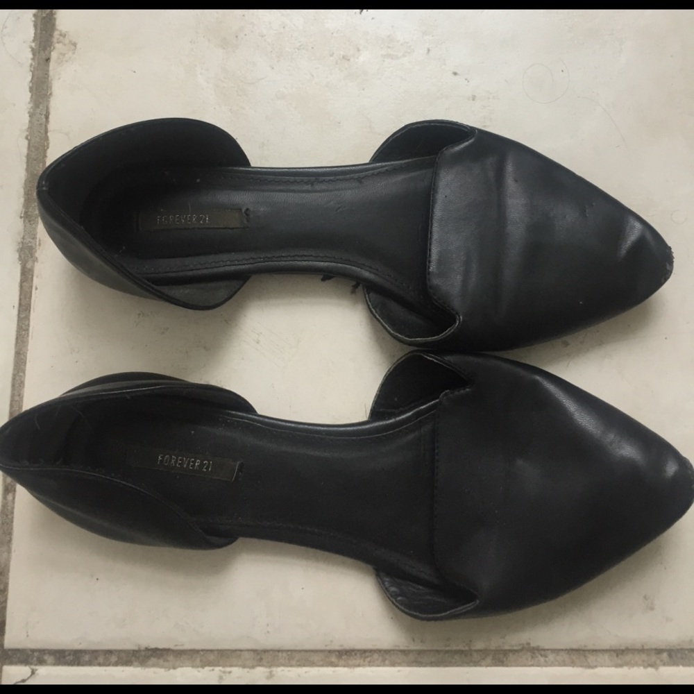 Black flats