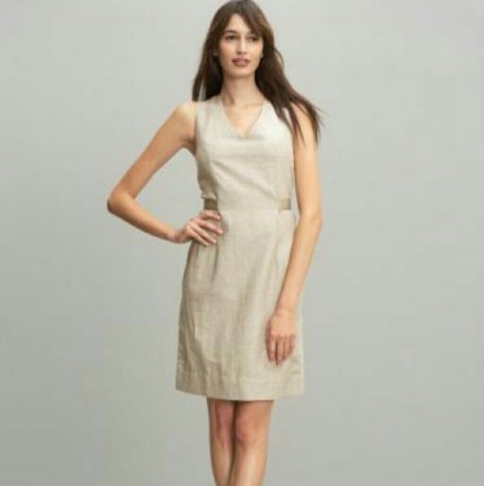 BANANA REPUBLIC linen dress