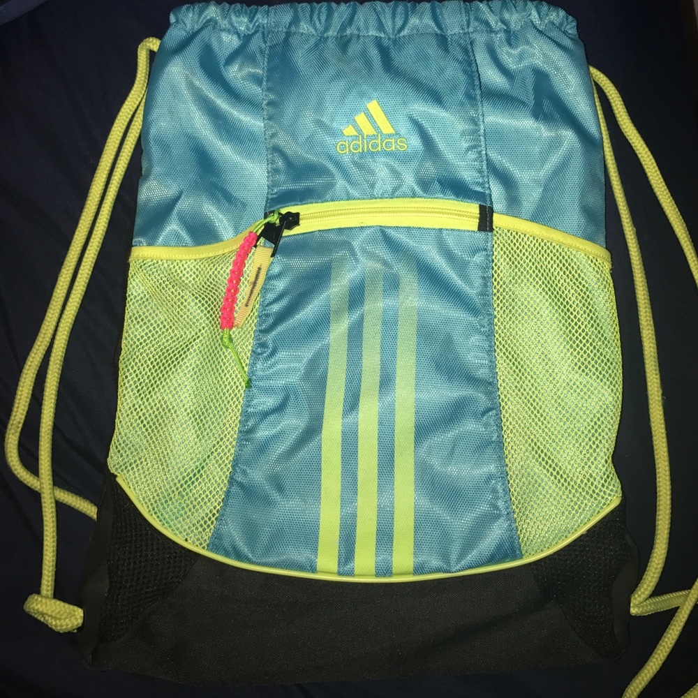 Adidas drawstring backpack