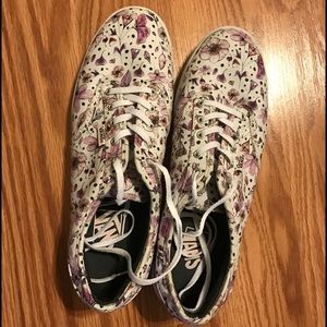 Vans floral sneakers