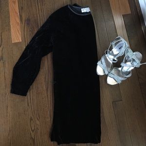 Black Velvet Dress