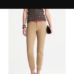 Kakhi skinny pants - banana republic Sloan